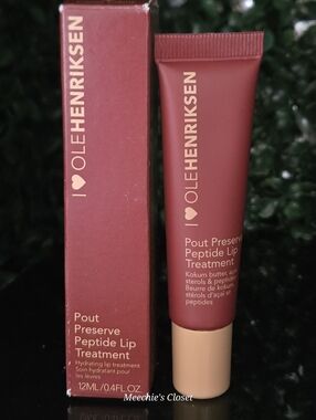 NEW Olehenriksen Pout Preserve Peptide Lip Treatment - Cocoa Creme